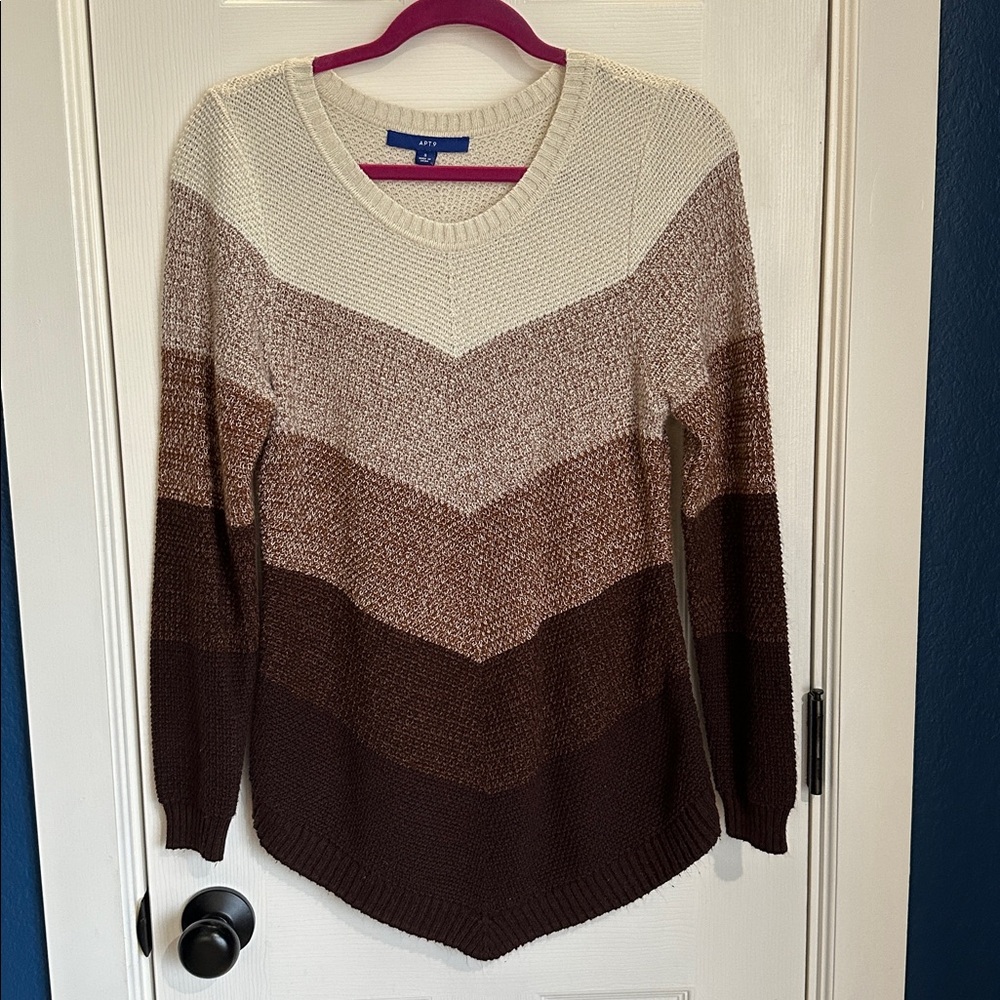 Apt. 9 color blocked Sweater
